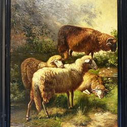 Shepherd’s Peace Oil Painting 
