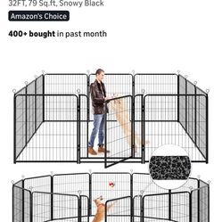 Heavy Duty Dog Play Pen Used Twice