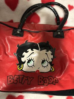 ★TOUT Y EST★ Betty Boop Glossy Square Duffle Shoulder Bag Betty Boop Duffel Bag One Size BN219J2#22B - Walmart.com