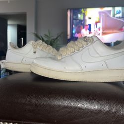 Air Forces With Custom Laces