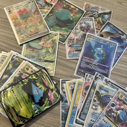 Blastoise & Venusaur Pokémon Cards