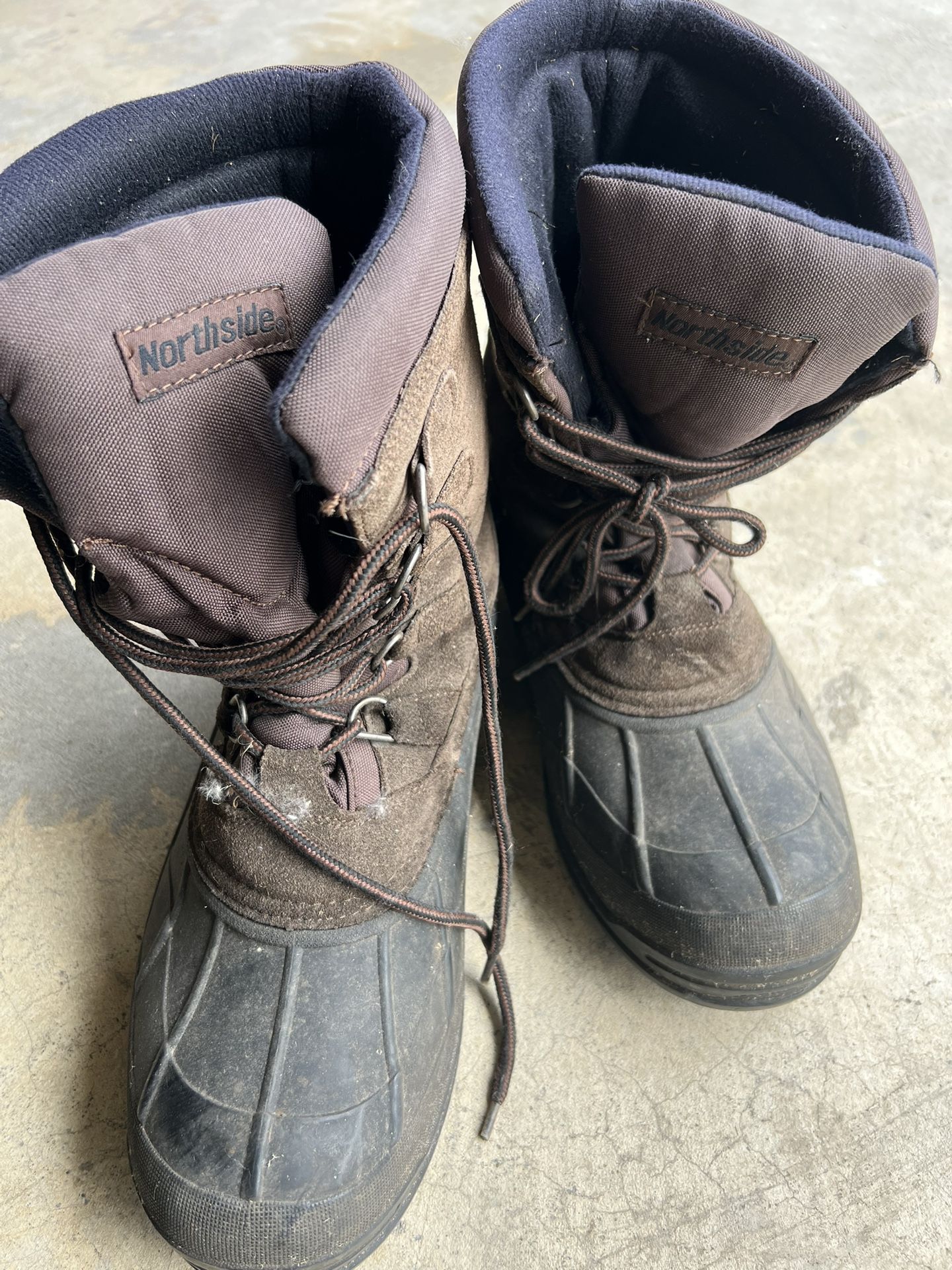 Northside Winter Boots Mens 11 Size Brown