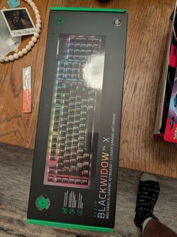 Razer Black Widow V4 Keyboard