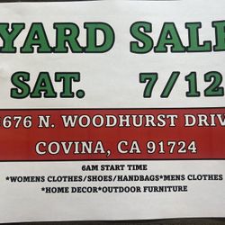 YARD SALE