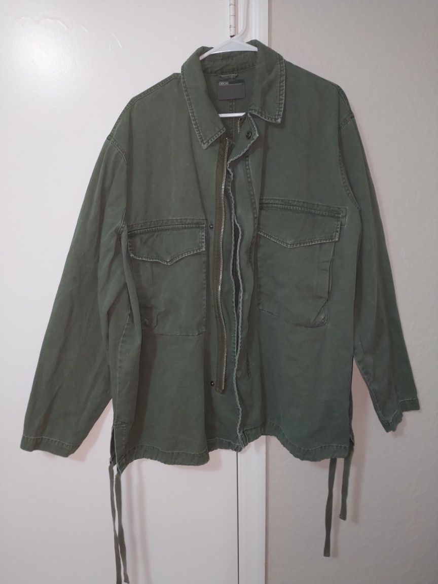 ASOS Men’s Green Jacket – Medium (Long Fit)