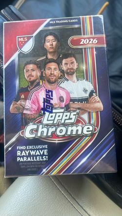2026 Topps Chrome MLS Trading Cards Blaster Box