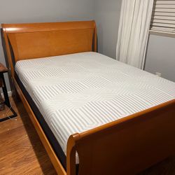Full Brown Bed Frame 