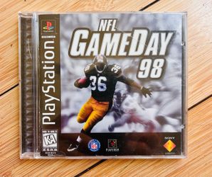 PlayStation One — GAMEDAY ‘98 — NFL Football Video Game