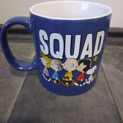 Peanuts Gang Charlie Brown Snoopy Coffee Cup Mug