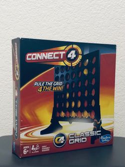 Hasbro Gaming Connect 4 Classic Grid Board Game