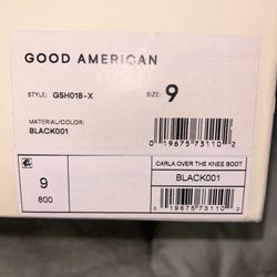 BLACK OVER THE KNEE BOOT