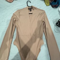 Forever 21 Long Sleeve Bodysuit 