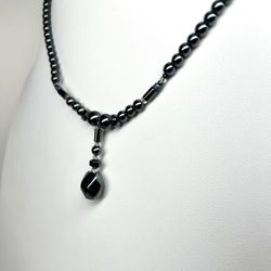 Hemewatite Beaded Choker Necklace 17” Long CK 5