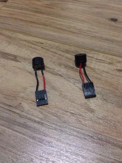 Two motherboard speakers