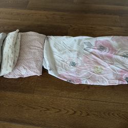 Girl Crib/Toddler Bed Sheets - Set Of 4