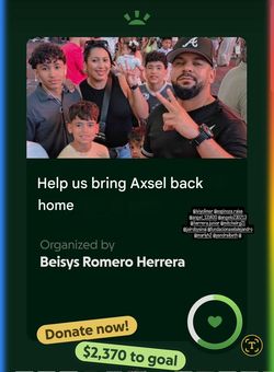 Help Us bring Axsel back home.    https://offerup.com/redirect/?o=aHR0cHM6Ly9nb2Z1bmQubWUvODYwOTZjMmU5