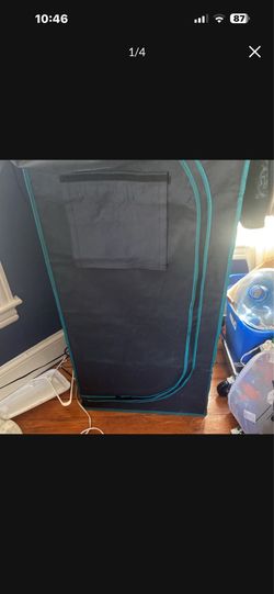 grown tent used one time