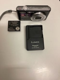 Panasonic Lumix DMC-FH20 Digital Camera 14.1MP 8x Optical Zoom Black