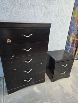 Matching chest & nightstand