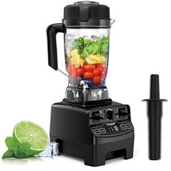 Blender 1450w, Professional Countertop Blender Smoothie Maker with 68oz BPA Free Tritan Container, High Speed Power Blender Built-in Timer for Crusing