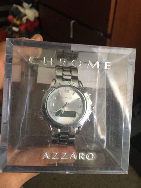 Azzaro Chrome watch