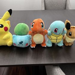Pokémon Plushies $15