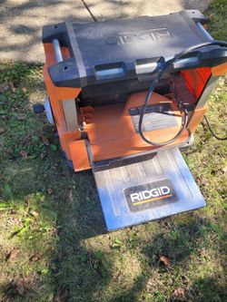Ridgid planer