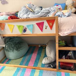 Twin size bed. Reversible