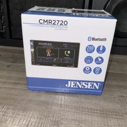 Jensen 7” Touchscreen Multimedia Receiver 2 Din Mechless 