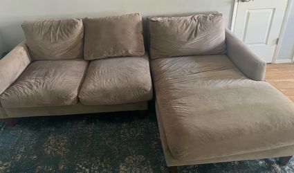 L-shaped couch