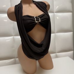 Top Bralette And Halter-Fits Large To XL-New $25 New-blusa De 2 Piezas Nueva