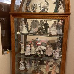 Oak Home Display Case