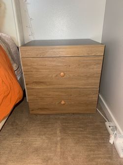 Wooden night stand