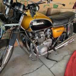 1972 Honda CB500 Motorcycle 2nd Owner for Sale in Spokane