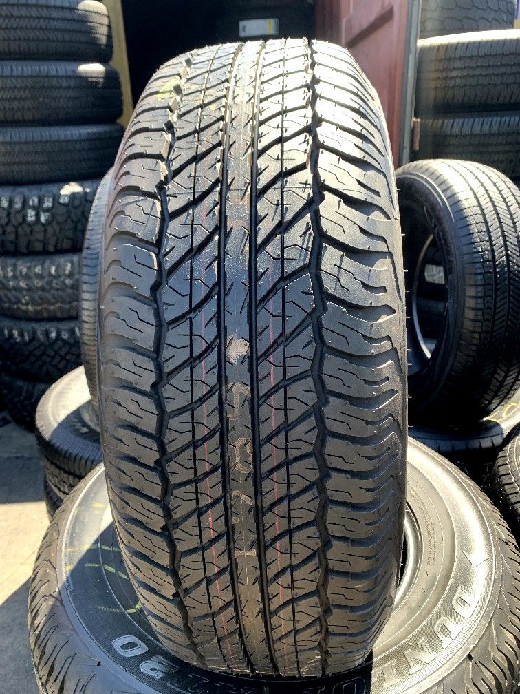 Set of used tires with 95% thread life 265/70R17 Dunlop for only $300 all four