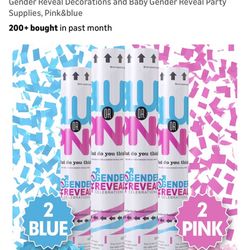 Gender Reveal Poppers 
