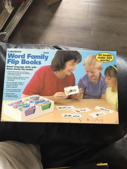 Word Family Flip Books