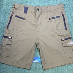 The North Face green olive shorts