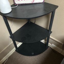 Wooden Corner Shelf
