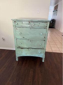 Real wood dresser
