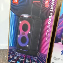 Jbl PartyBox Stage 320 Bluetooth Speaker New - Pay $1 today and pay the rest later -