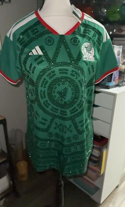 Custom adidas Mexico Team Jersey