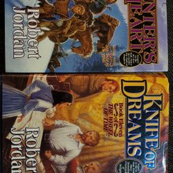 The Wheel Of Time 2 Book Lot Hardcover Robert Jordan 9 and 11