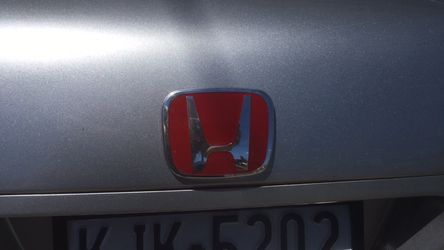 jdm red honda emblem