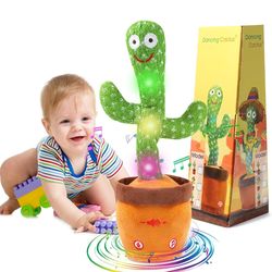 New in Box Dancing Talking Cactus Toy for Baby and Toddler