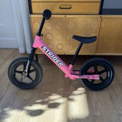 Pink Strider Bike