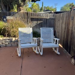 Amish Built Rocking Chairs 