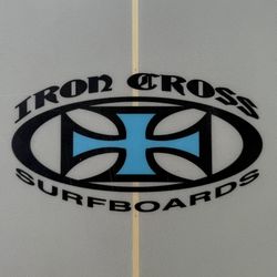 9’0” Iron Cross longboard
