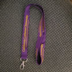 CLU California Lutheran University lanyard Keychain