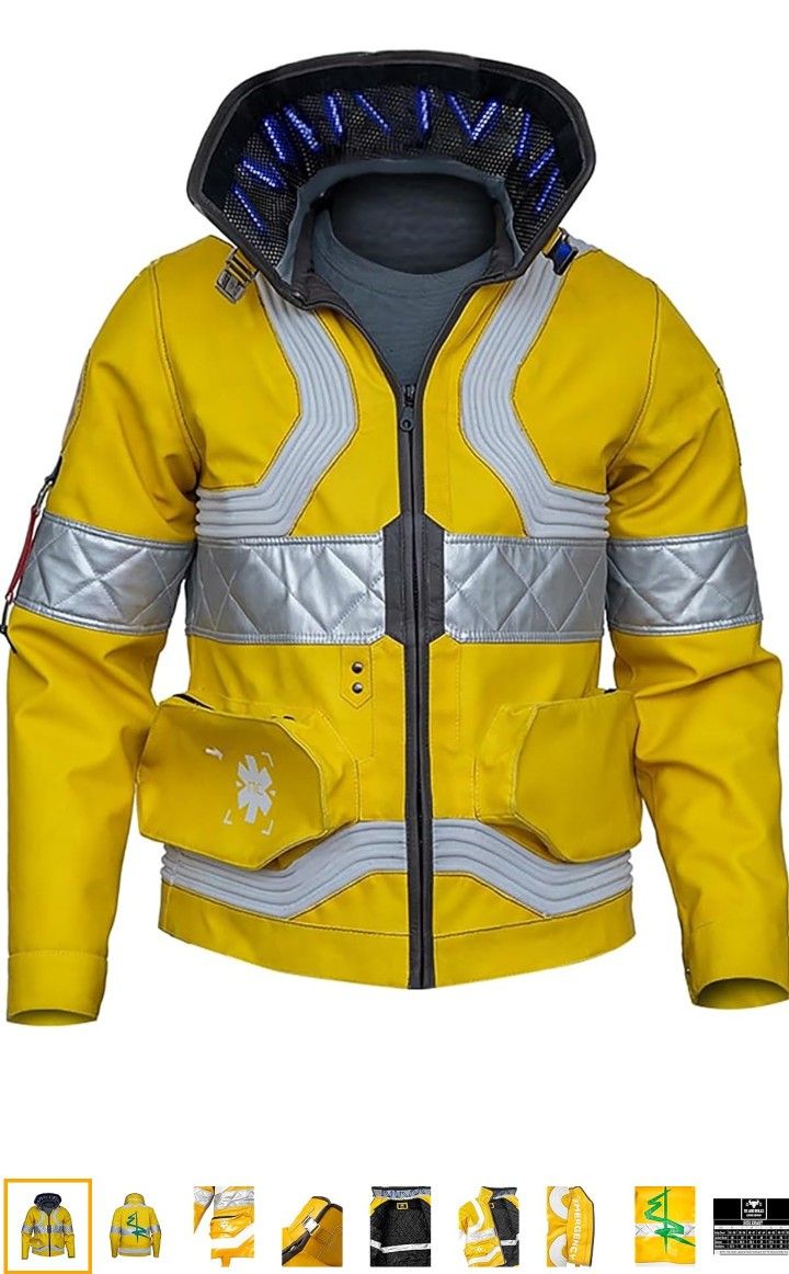 David Martinez cyberpunk cosplay jacket